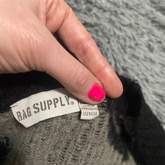 Long oversized zebra sweater - Picture 5 of 5